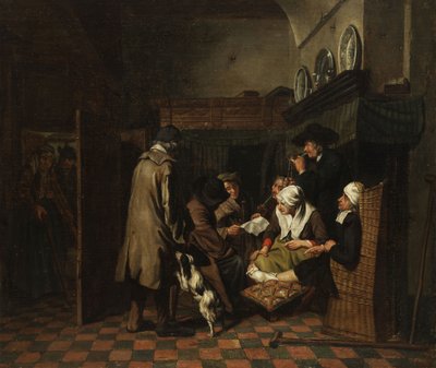 Het voorlezen van een brief door Jan Josef Horemans II